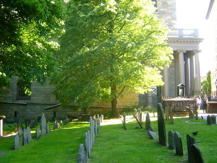 Cemetery-Kings Chapel Burying Grounds (Boston MA)
