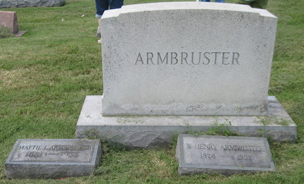 Grave-ARMBRUSTER Mattie and William