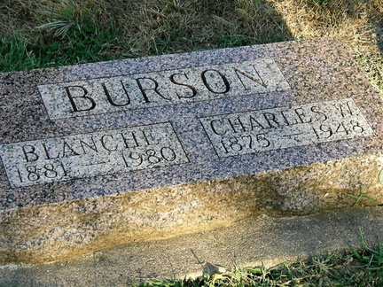 Grave-BURSON Blanche and Charles