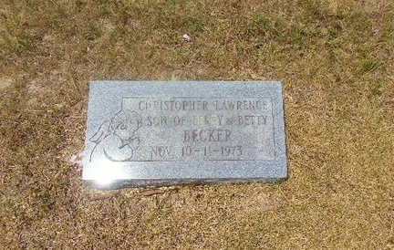Grave-BECKER Christopher Lawrence