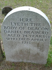 Grave-BRAINERD Daniel