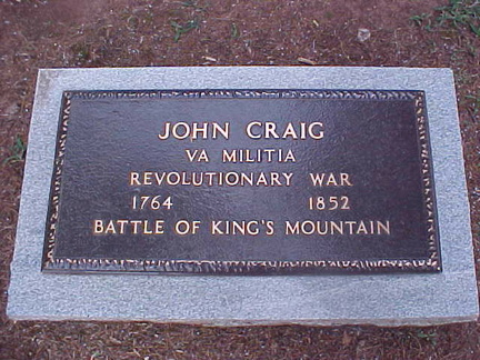 Grave-CRAIG John