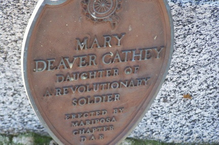 Grave-CATHEY Mary (DAR)