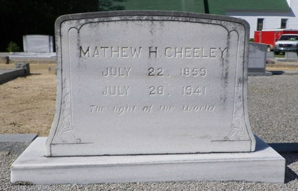 Grave-CHEELEY Matthew H