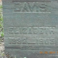 Grave-DAVIS Elizabeth