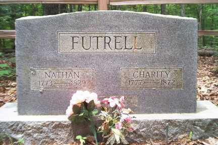 Grave-FUTRELL Charity and Nathan