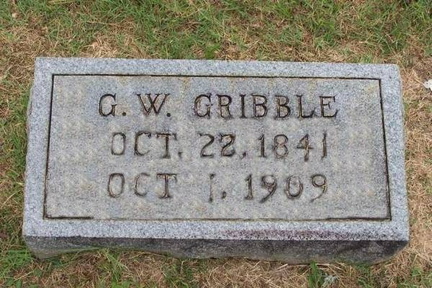 Grave-GRIBBLE  G W