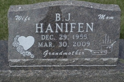 Grave-HANIFEN Barbara Jo