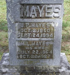 Grave-MAYES Mary &amp; JP