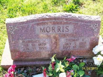Grave-MORRIS Florence and Thomas