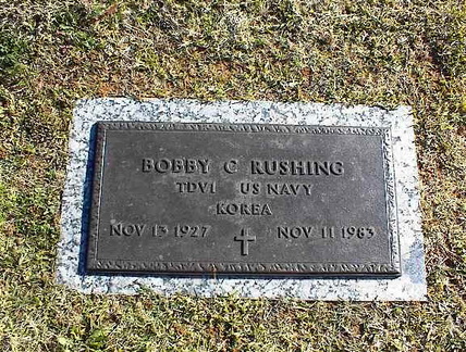 Grave-RUSHING Bobby
