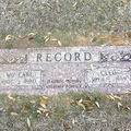 Grave-RECORD William and Cleo