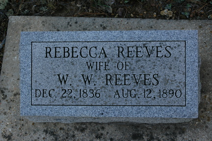 Grave-REEVES Rebecca