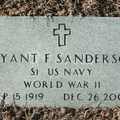 Grave-SANDERSON Bryant F