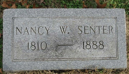Grave-SENTER Nancy W