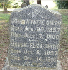 Grave-SMITH Maggie and John