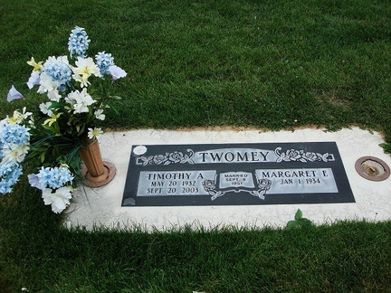 Grave-TWOMEY Timothy and Margaret