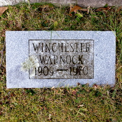 Grave-WARNOCK Winchester