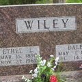 Grave-WILEY Ethel and Dale