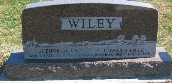 Grave-WILEY Esther and Edward