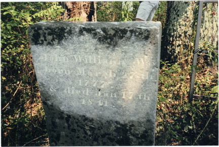 Grave-WILLIAMS John