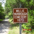 Cemetery-Millie Yarbrough (Montgomery County TN)