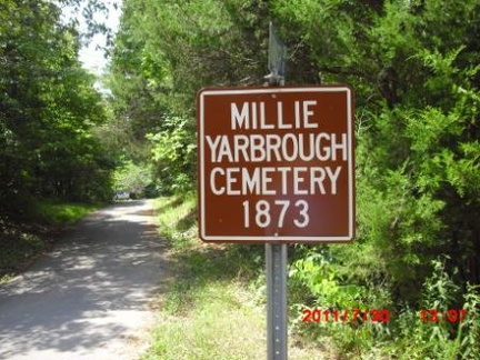 Cemetery-Millie Yarbrough (Montgomery County TN)