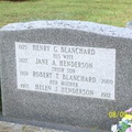 Grave-BLANCHARD Jane and Henry