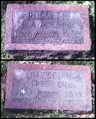 Grave-RUSSELL Flavia and Russell