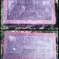 Grave-RUSSELL Flavia and Russell