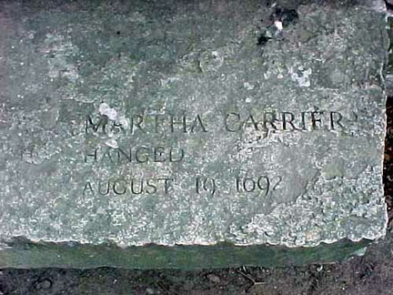 Grave-CARRIER Martha