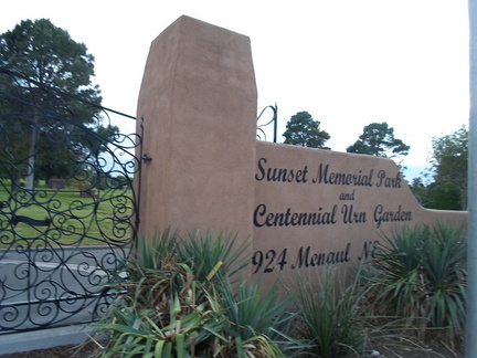 Cemetery-Sunset Memorial Park (Albuquereque NM)