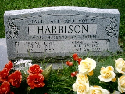 Grave-HARBISON Minnie and Eugene