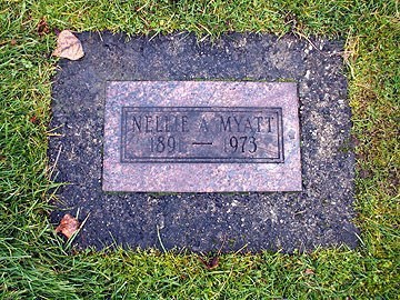 Grave-MYATT Nellie A